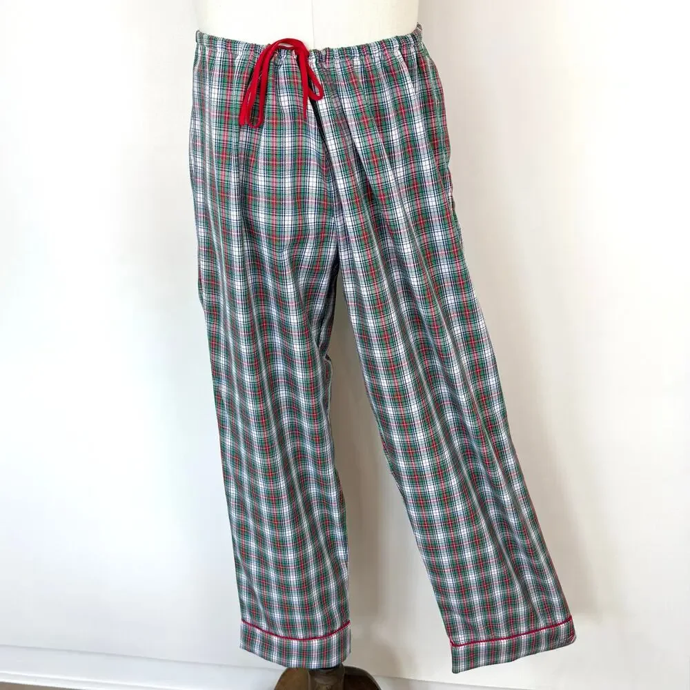 TBBC Beaufort Bonnet Matching Pajama Set Plaid Flannel XXL Sleep Loungewear PJs